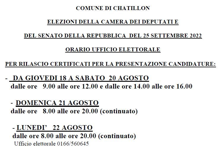 Elezioni del 25/09/2022