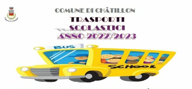 Servizio di trasporto scolastico 2022-2023. Scadenza 7 settembre 2022.